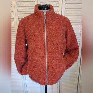 METROPOLIS by COULOIR Wool blend fuzzy Winter Warm Snow Front Zip Jacque…